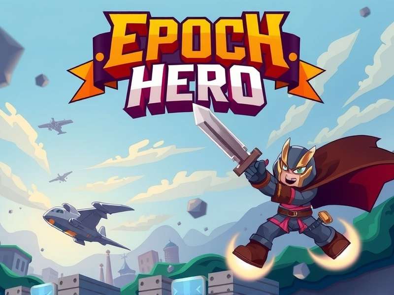 Epoch Mighty Hero Game Banner